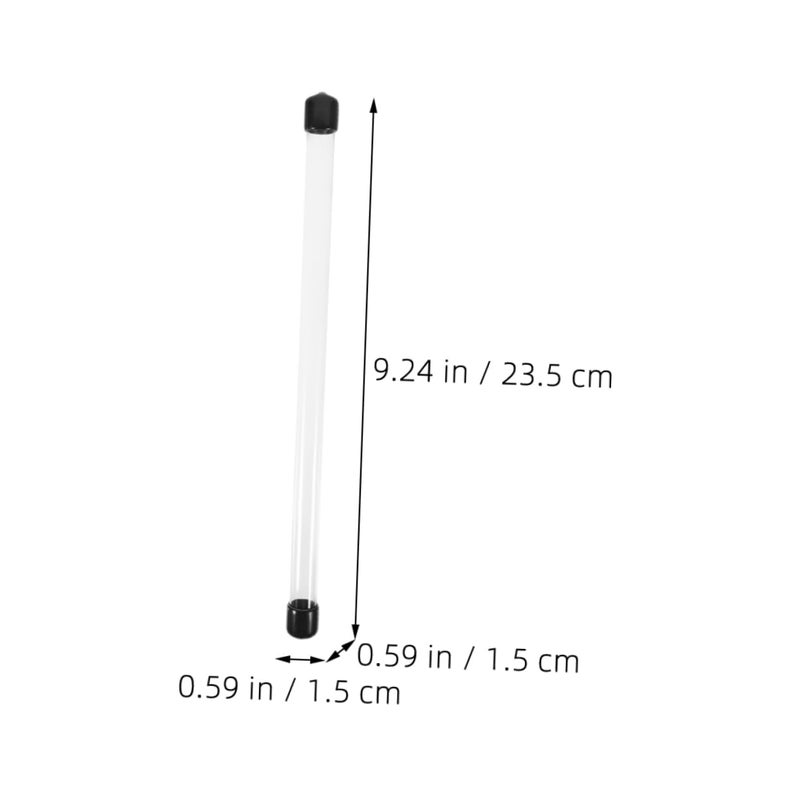 As Shown Color Agarwood Incense Sticks Airtight Storage Tubes Round Lid 12 Pack Portable Sample - Image 2